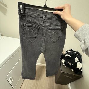 “Tummy control” bootcut jeans